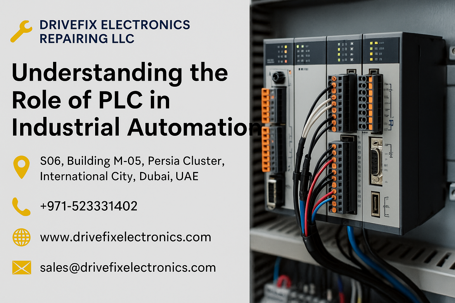 Enhancing Industrial Efficiency with Reliable PLC Repair Services