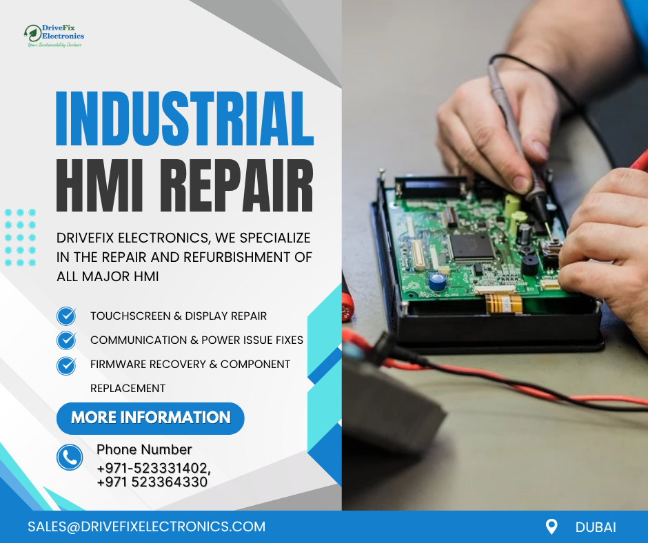 Industrial HMI Repair Services in Dubai - Near Me