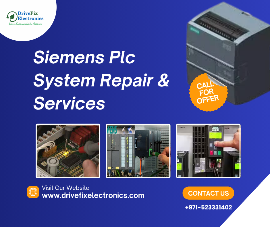 Siemens PLC Repair & Services in Dubai | DriveFix Electronics