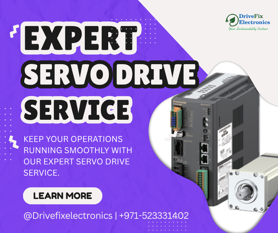 Expert Servo Drive Repair & Refurbishment in Dubai | DriveFix Electronics