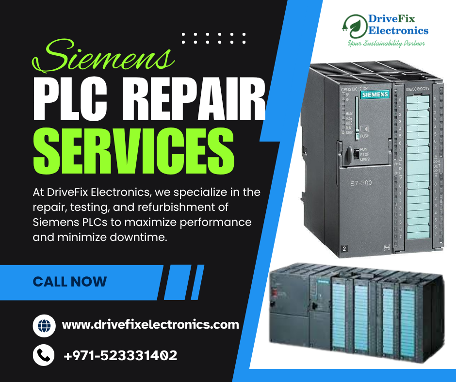 Expert Siemens PLC Repair Services in Dubai | DriveFix Electronics