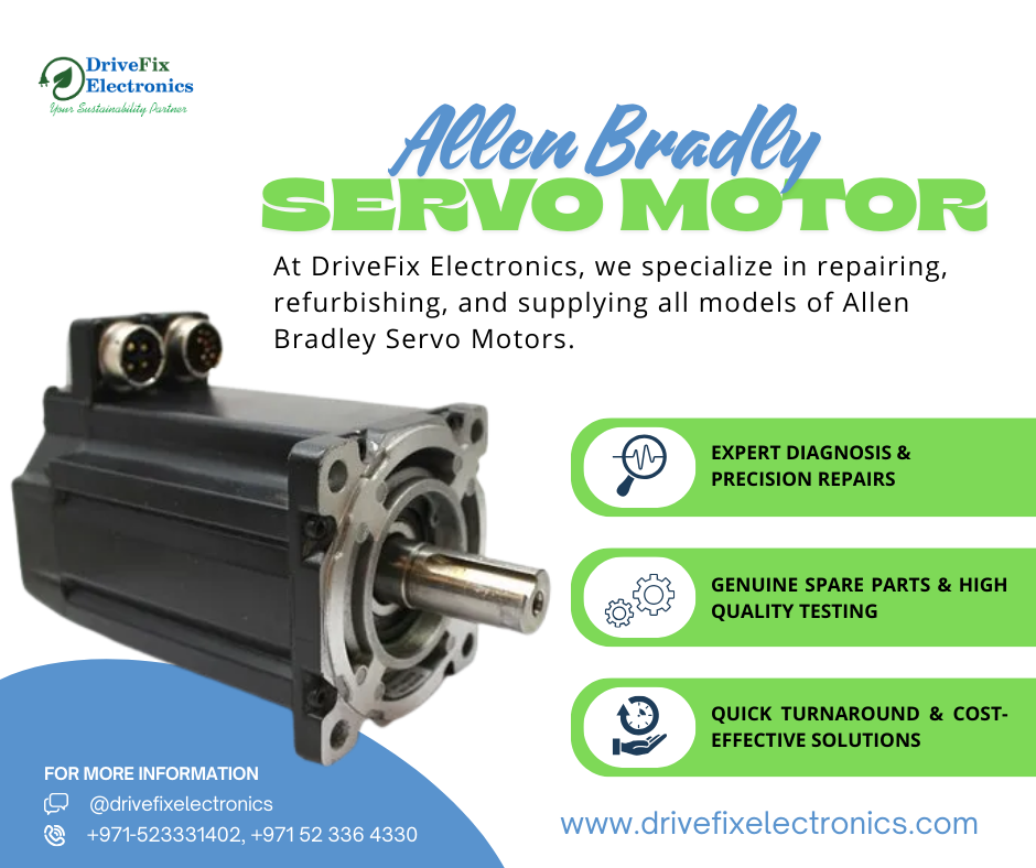 Allen Bradley Servo Motor Repair & Services | DriveFix Electronics