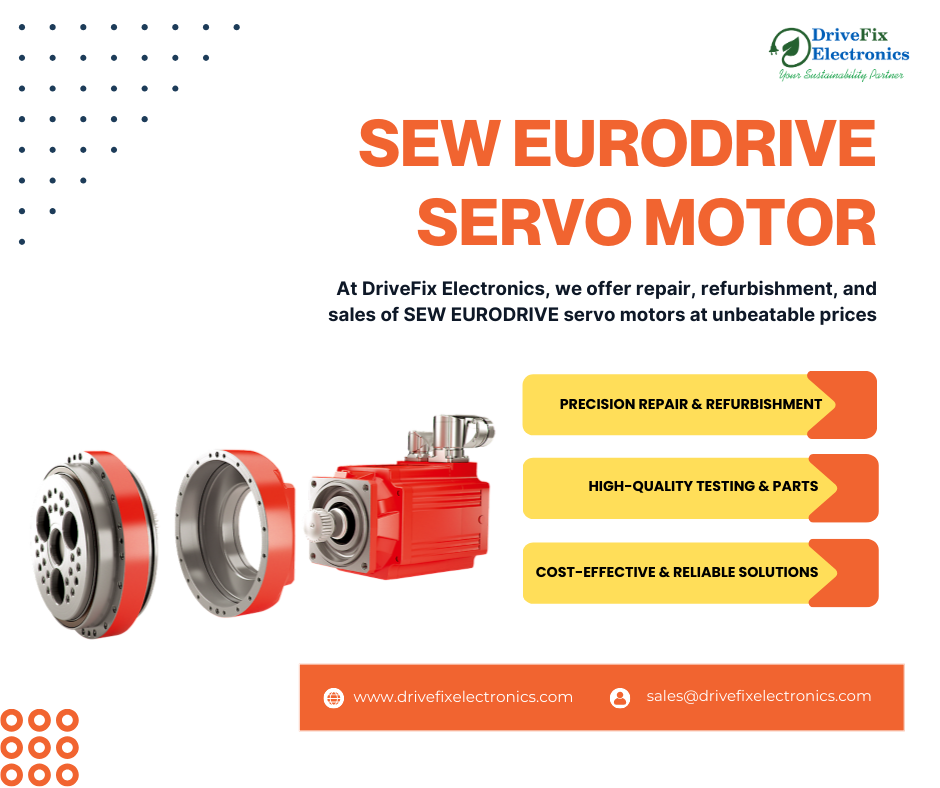 Reliable SEW-EURODRIVE Servo Motor Repair & Refurbishment for Maximum Machine Performance