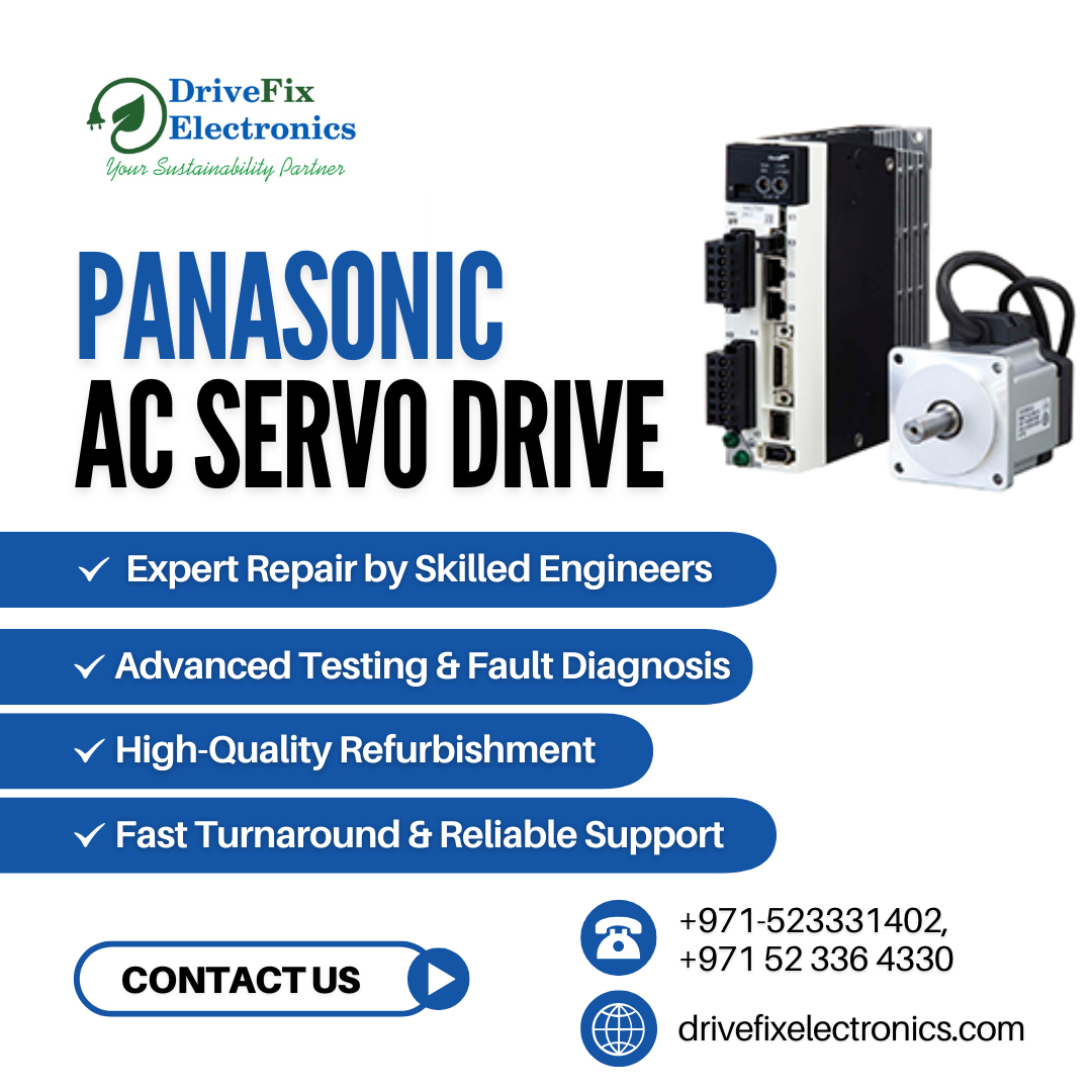 Panasonic AC Servo Drive Dubai – Reliable Repair & Maintenance Services
