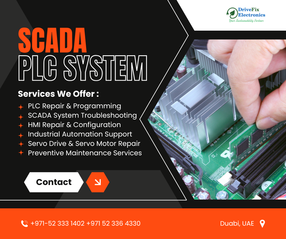 SCADA PLC System Repair Services in Dubai